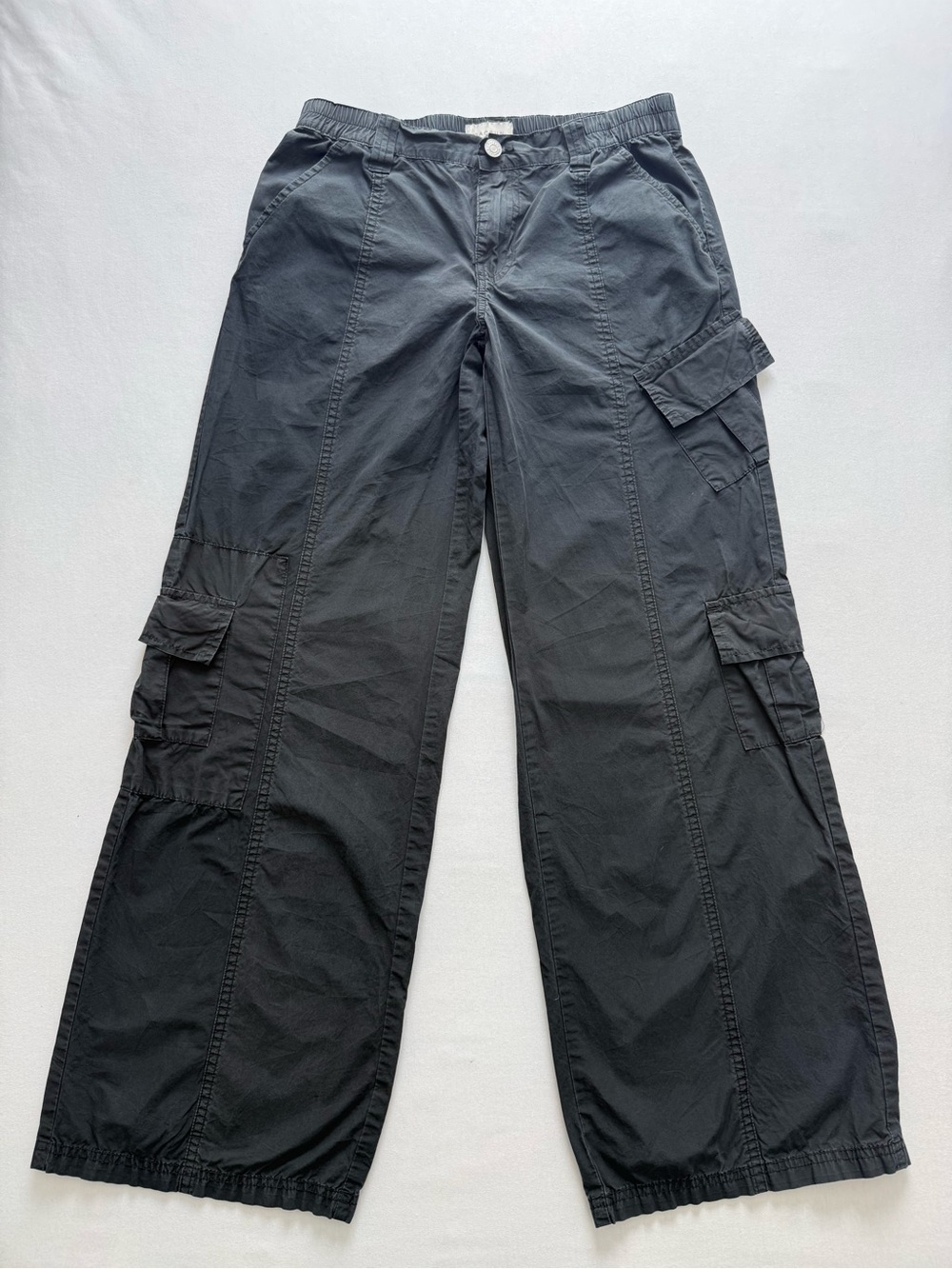 PacSun Black Cargo Pants | 2000’s Y2K Streetwear | Size XS